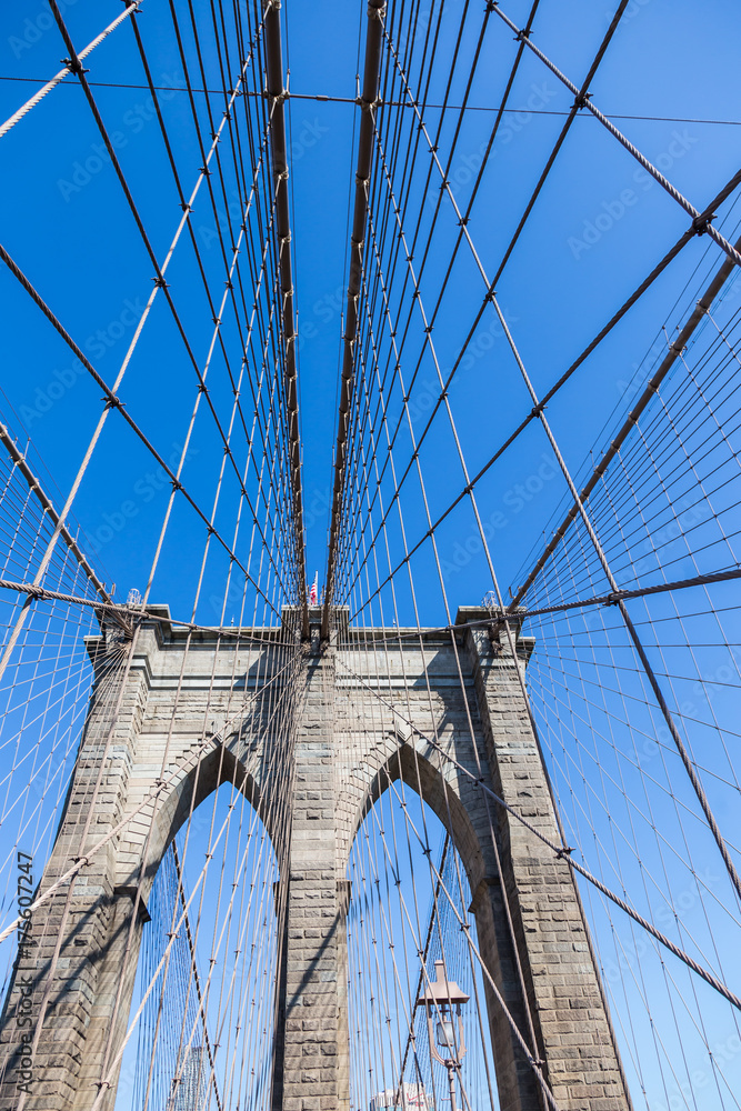 Fototapeta premium Most Brookliński w Nowym Jorku