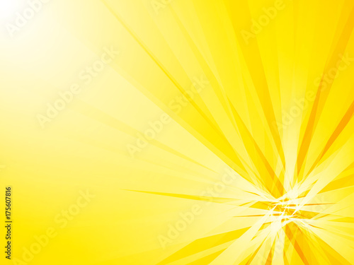 yellow rays background