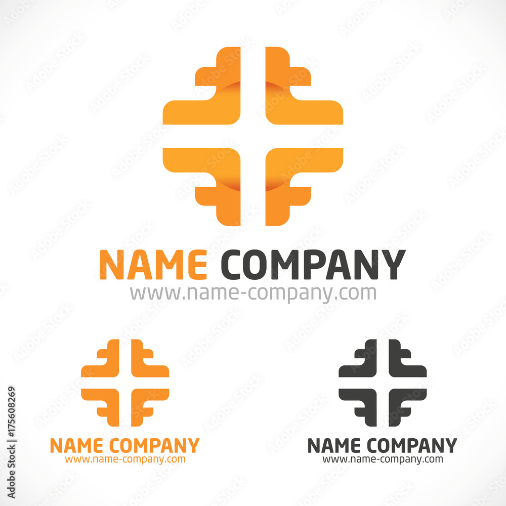 Obraz premium logo business concept créativité