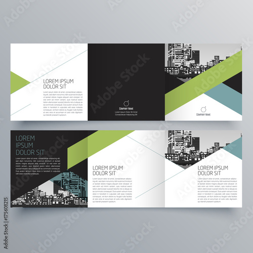 Brochure design  brochure template  creative tri-fold  trend brochure