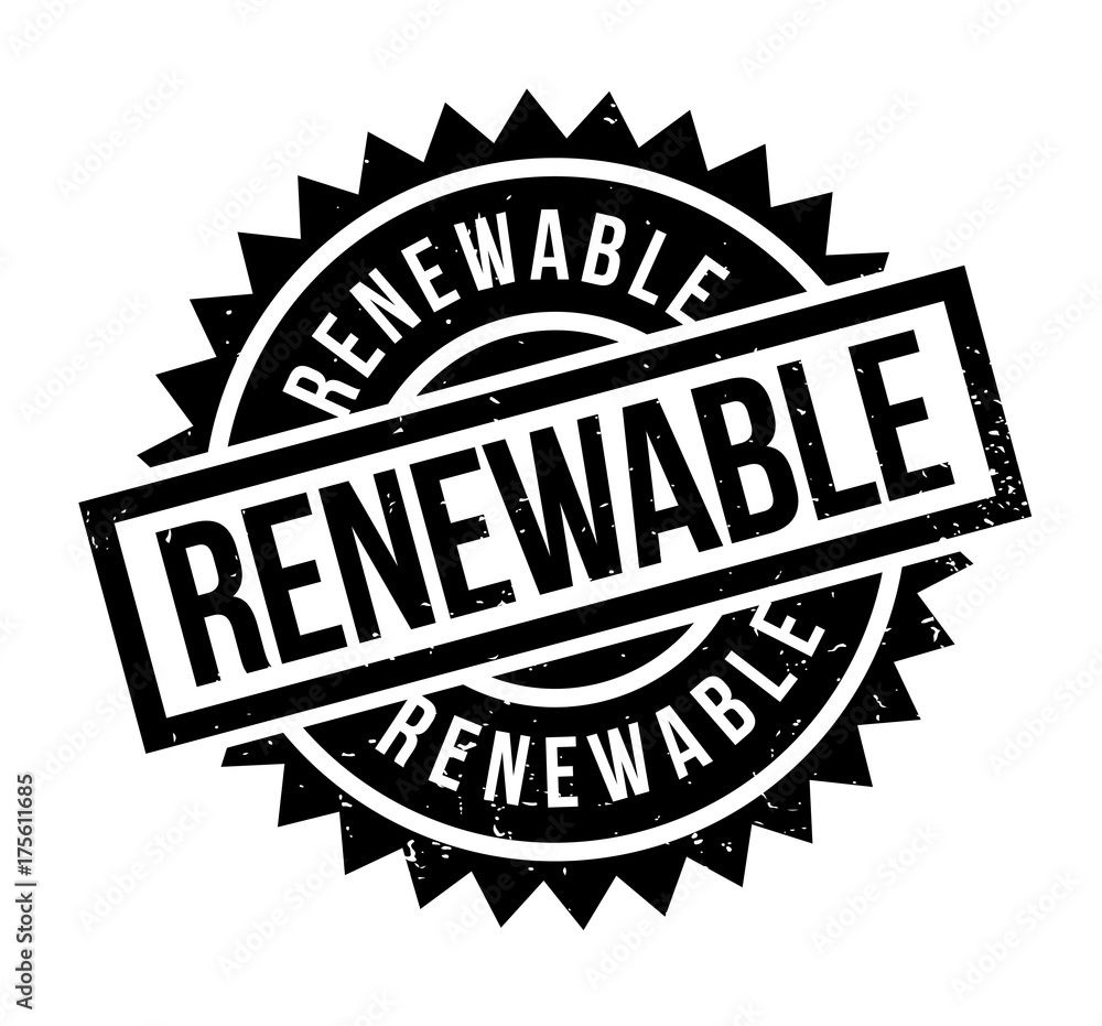 Obraz premium Renewable rubber stamp. Grunge design with dust scratches. Effects can be easily removed for a clean, crisp look. Color is easily changed.