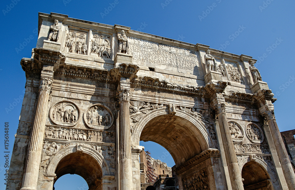 Arco di Costantino im Forum Romanum, Rom, Italien