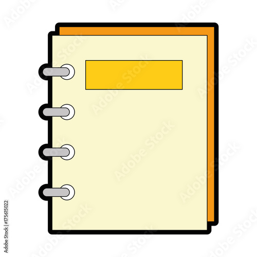 note book isolated icon