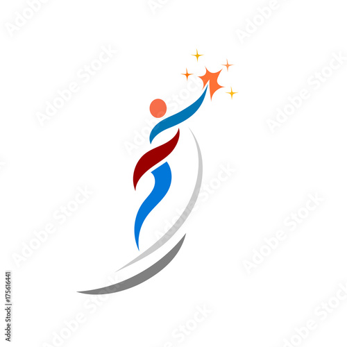 jump human success to star