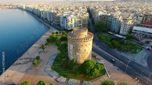 White tower in Thessaloniki