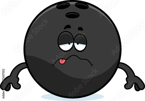 Sick Cartoon Bowling Ball