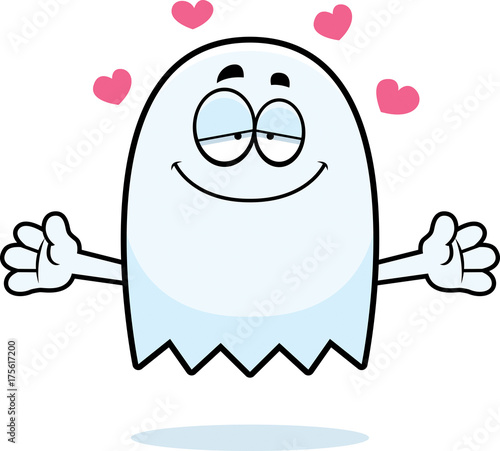 Cartoon Ghost Hug