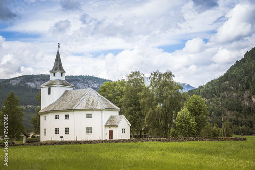 ardal church in bygland norway near Valle
