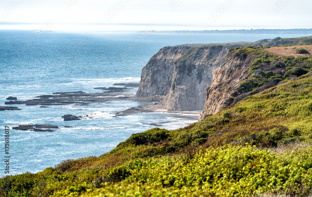California coastal cliffs