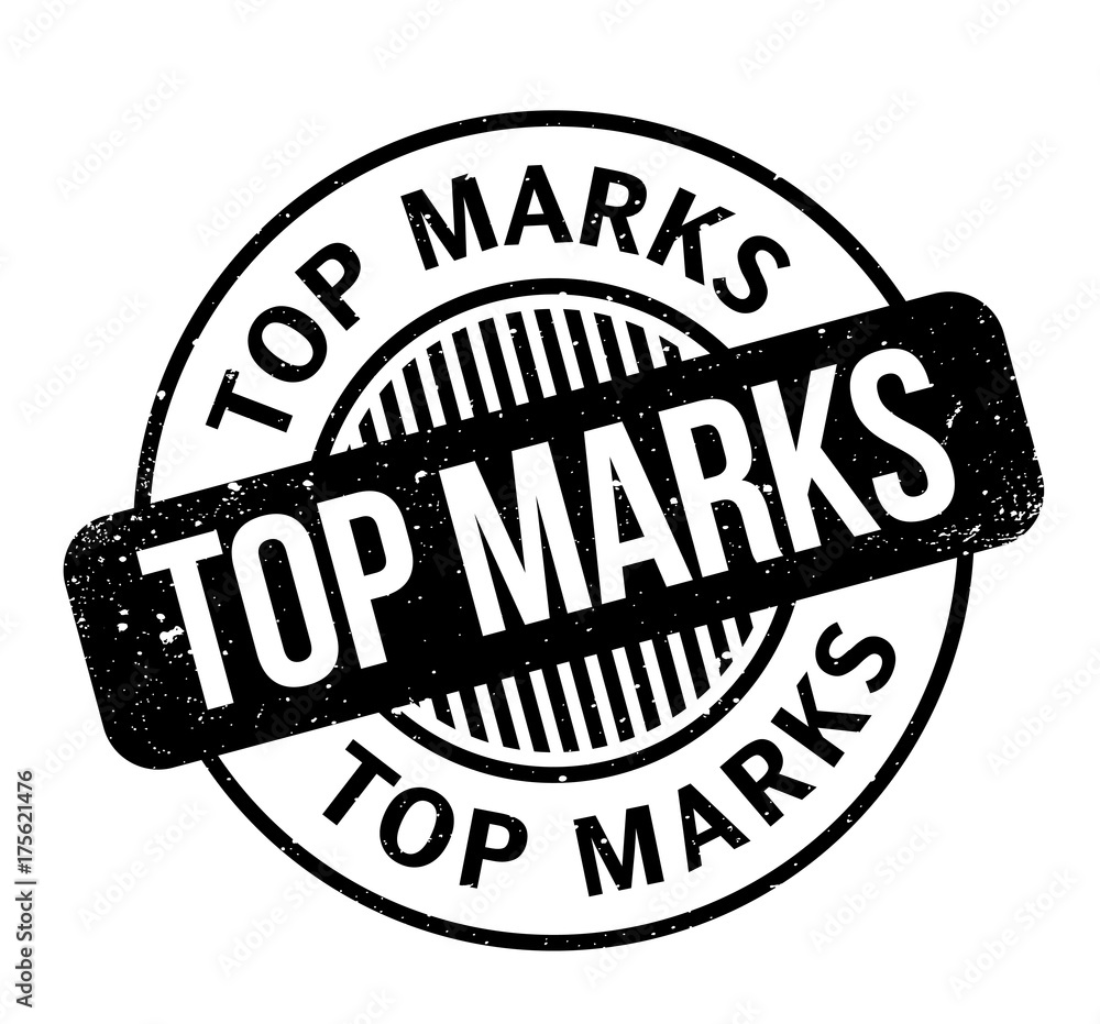Top Marks rubber stamp. Grunge design with dust scratches. Effects can be easily removed for a clean, crisp look. Color is easily changed. Top Marks rubber stamp. Grunge design with dust scratches. Effects can be easily removed for a clean, crisp look. Color is easily changed.
