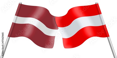 Flags. Latvia and Austria Free Download Flags. Latvia and Austria - GFXLoad