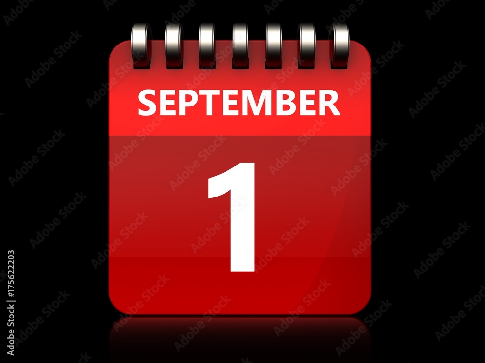3d 1 september calendar 3d 1 september calendar