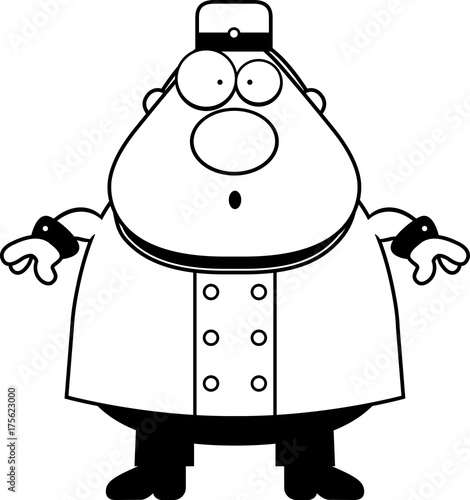 Surprised Cartoon Bellhop