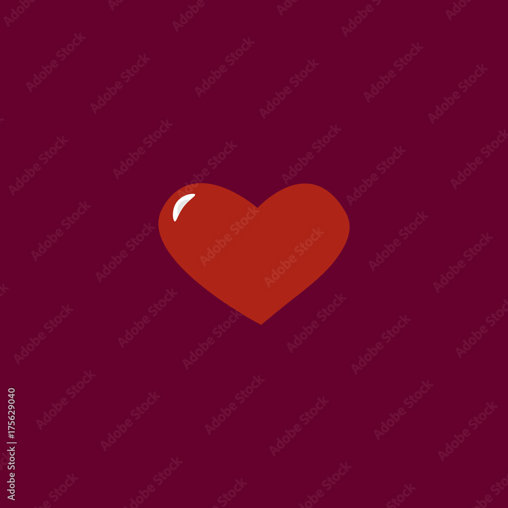Heart  icon vector illustration