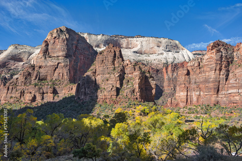 Utah Rock Formations in the Early Fall