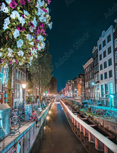 Photography Amsterdam by night