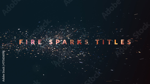 Fire Sparks Titles