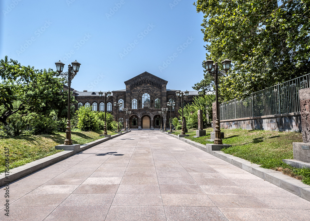 The residence of the Catholicos/Armenia, Echmiadzin. The residence of the Catholicos of the Armenian Apostolic Church