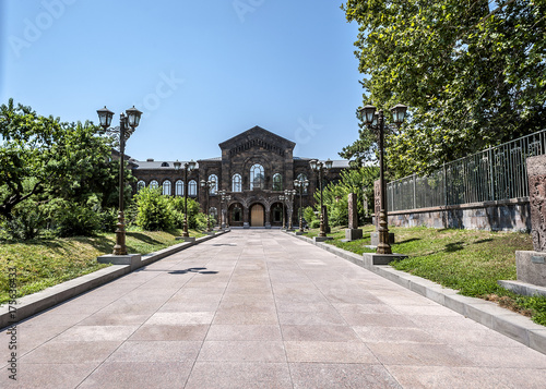 The residence of the Catholicos/Armenia, Echmiadzin. The residence of the Catholicos of the Armenian Apostolic Church © seregayu
