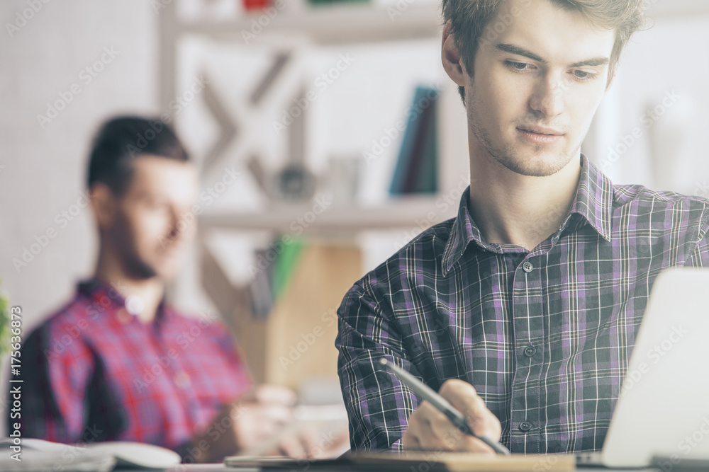 Obraz premium Technology and communication concept