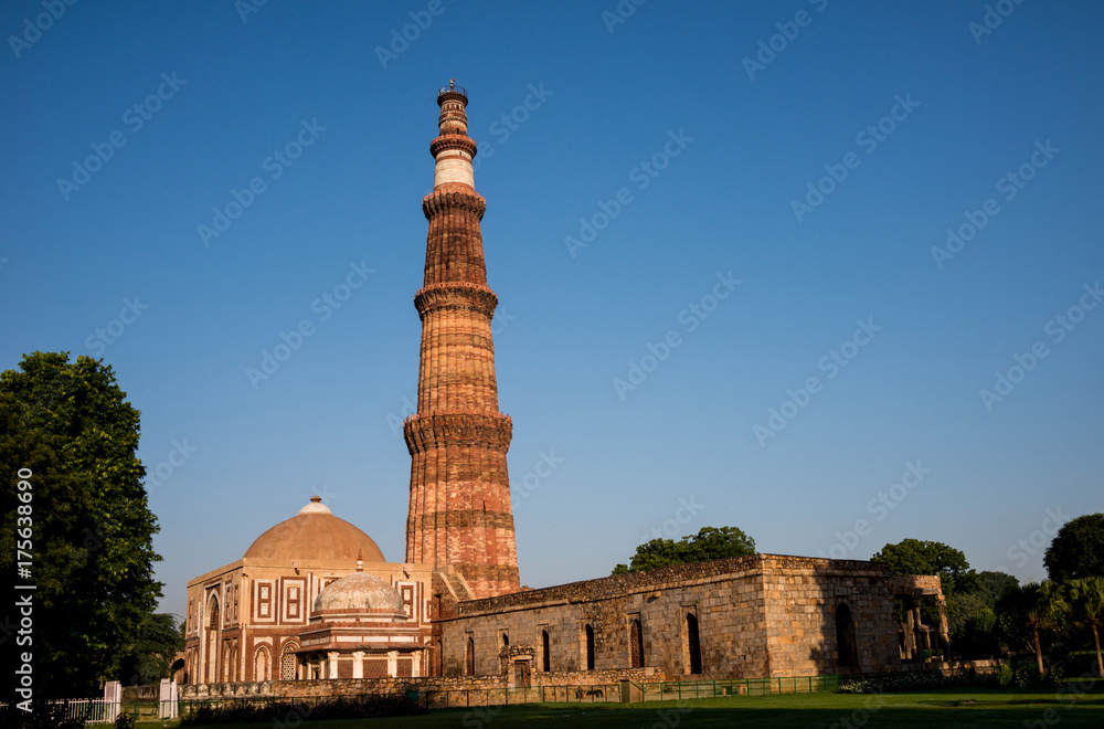 Fototapeta premium Qutub Minar in Delhi, India