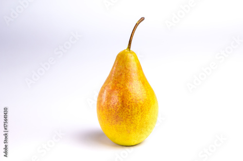 Pear on a white background.