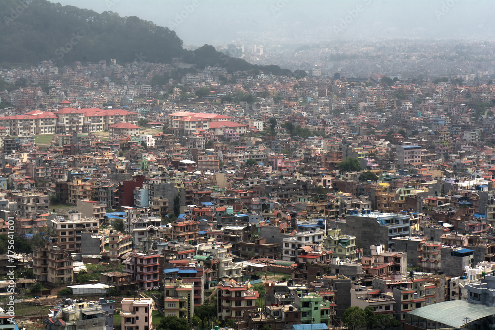 Nepal Kathmandu Himalayan panorama