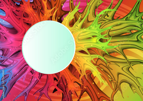 Colorful background with space for text