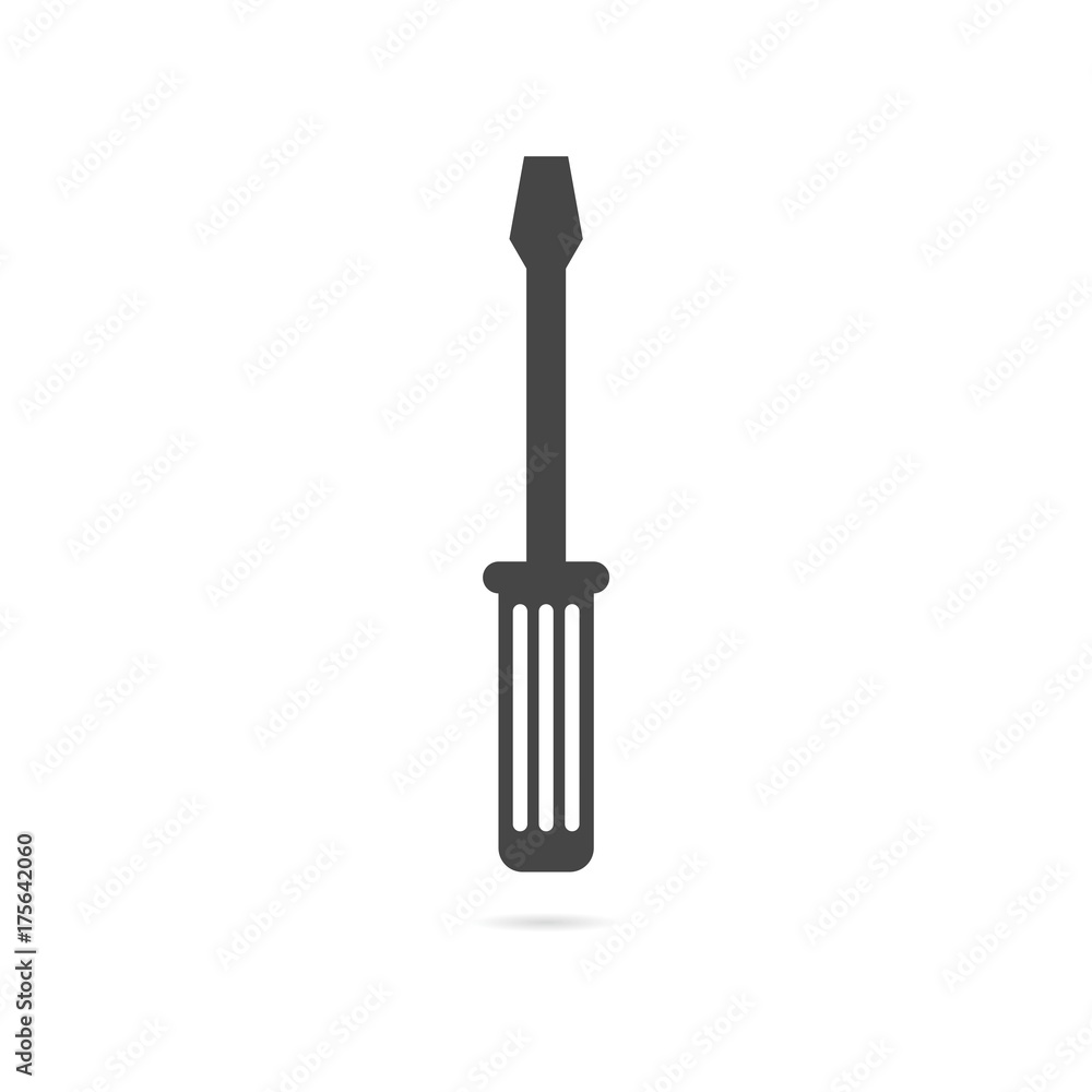 Screwdriver vector icon Screwdriver vector icon