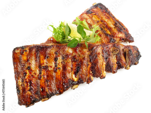 Foto Spare Ribs - gegrillt
