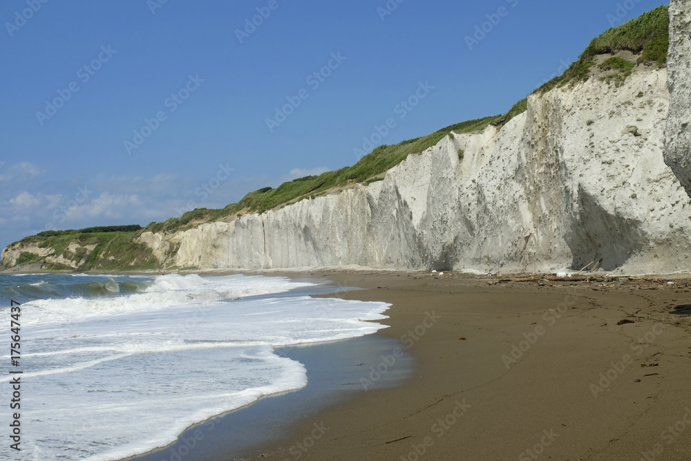 Obraz premium 滝瀬海岸 シラフラ