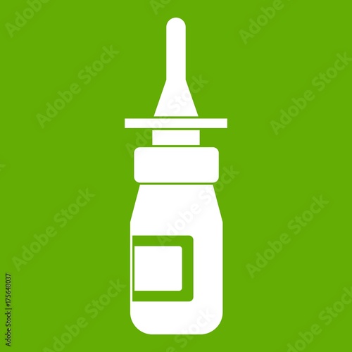 Nasal drops icon green