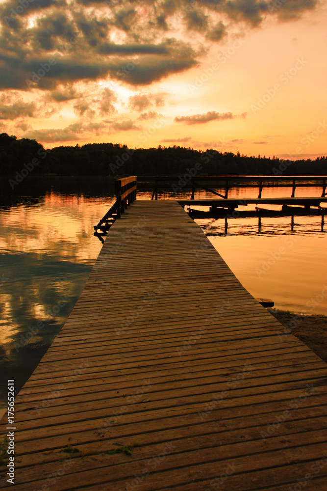 Fototapeta premium Zachód