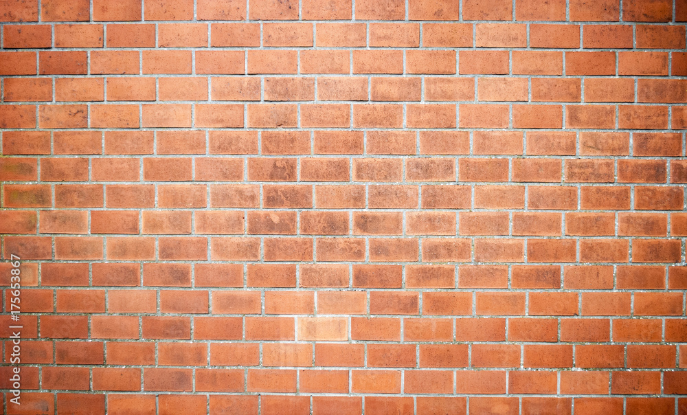 Obraz premium Backsteinmauer, Textur, Hintergrund, Textfreiraum