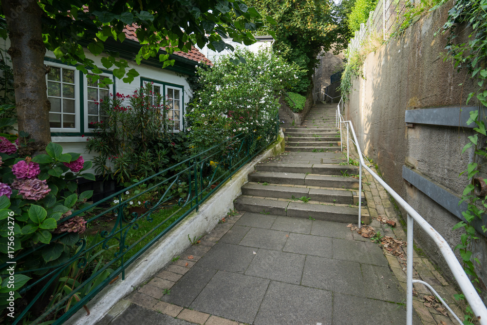 Treppenviertel in Blankenese, Hamburg