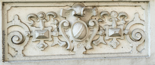 ornament on a wall