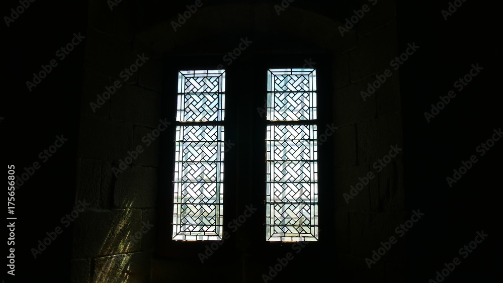 Archi e strutture architettoniche nell'abbazia di Mont Saint Michel