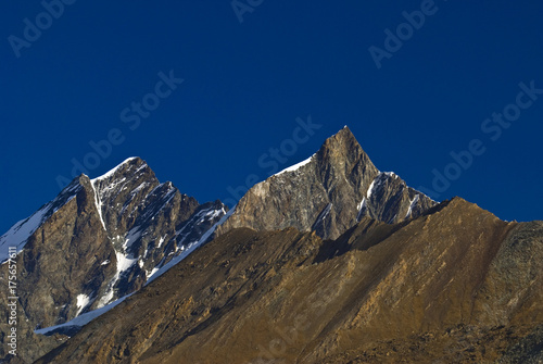 Taeschhorn and Dom, Zermatt, Valais, 