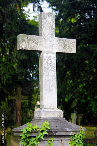 Kreuz auf dem Alten Friedhof in Bonn