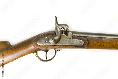 Percussion cap muzzle loader used in the 19. th century 14mm