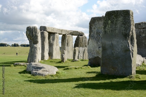 Stonehenge an ancient prehistoric stone monument near Salisbury, Wiltshire, UK.