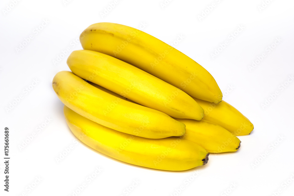 Bananas on a white background. Insulation. Bananas on a white background. Insulation.