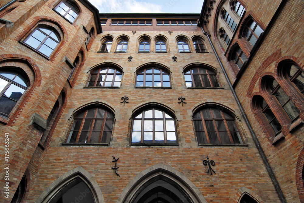 Town hall, inner courtyard, Munich, Bavaria, Germany, Europe
