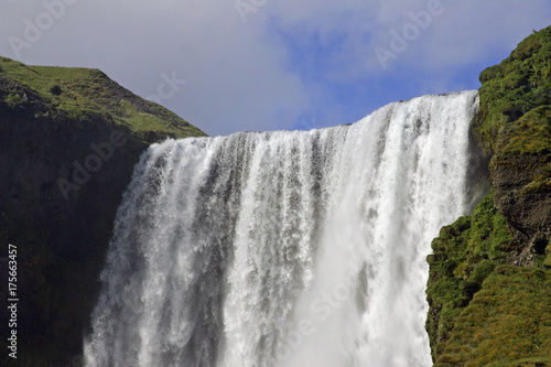 Skogafoss-waterfall in Iceland