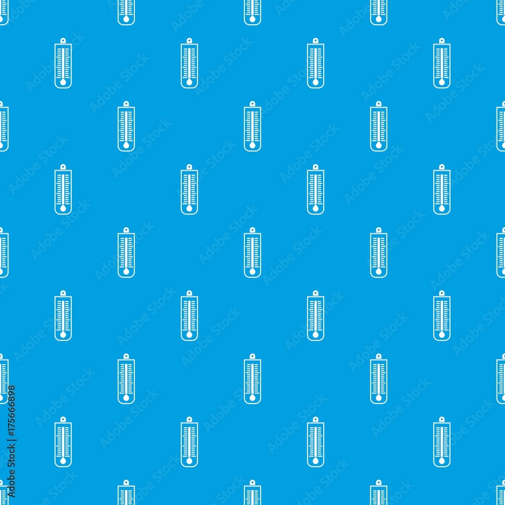 Thermometer pattern seamless blue Thermometer pattern seamless blue
