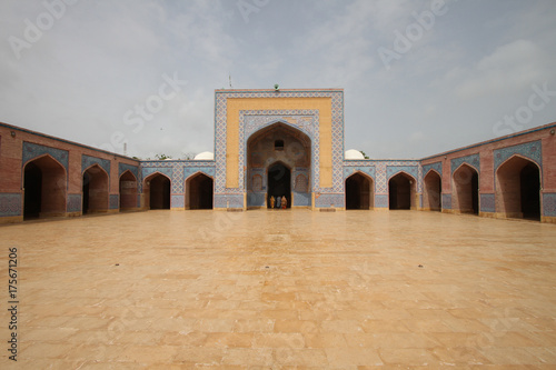 Canvas Print Shah Jahan Mosque in Thatta, Sindh