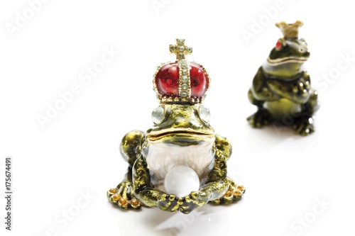 Frog prince figurines