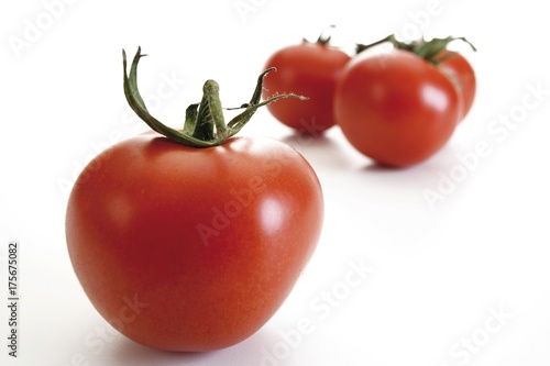 Fresh organic tomatoes (Solanaceae)