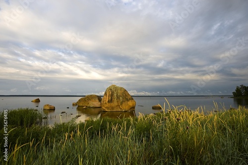 Bolder Rocks in Kaesmu, Lahemaa National Park, Estonia, Baltic States, Europe photo