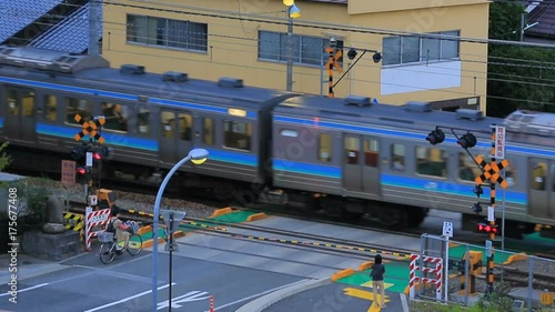 trains in tokyo japan